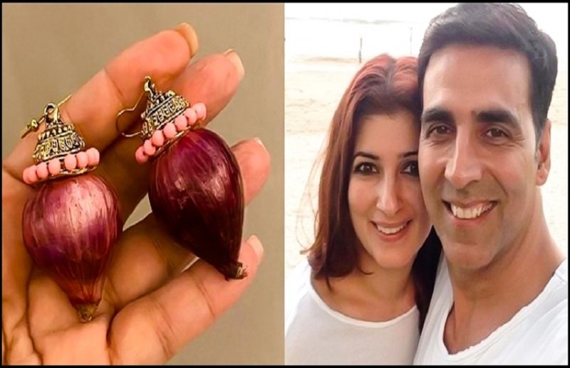 akshay kumar gifted onion earings