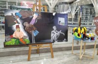 पेंटिंग में दिया संदेश, किस्मत के भरोसे नहीं खुद पर यकीन से बेहतर होती है जिदंगी