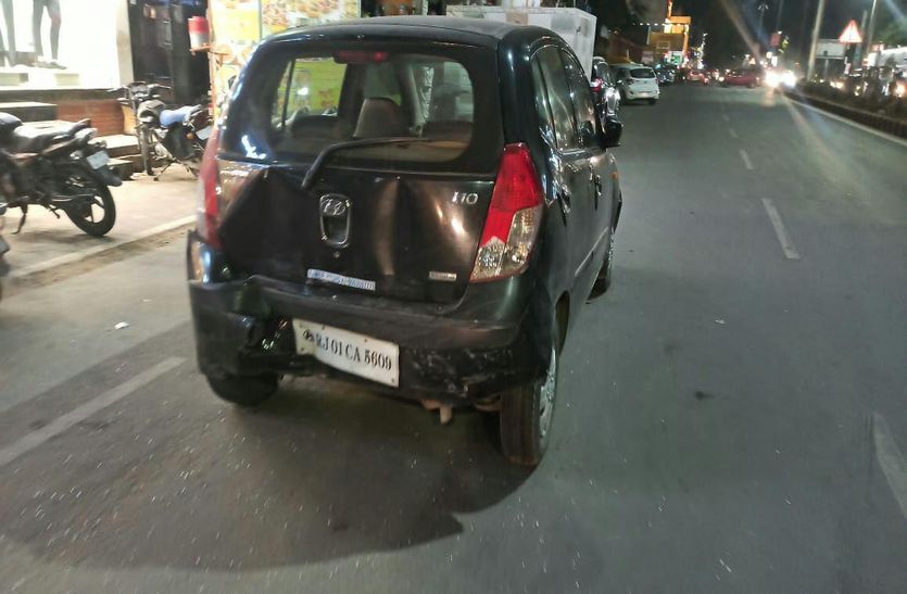 हिट एंड रन, नशे में एक के बाद एक ठोकता चला गया गाडिय़ां