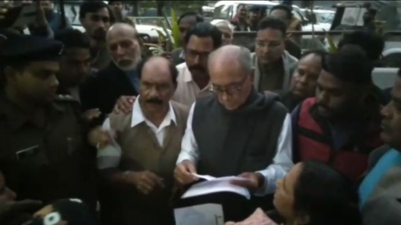 madhya pradesh digvijay singh VIDEO latest news