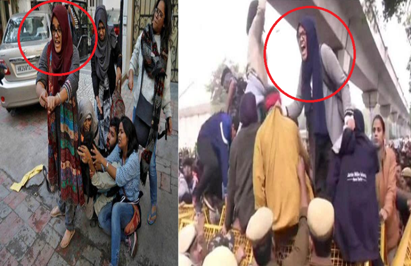 who is Ayesha who played an important role in Jamia violence