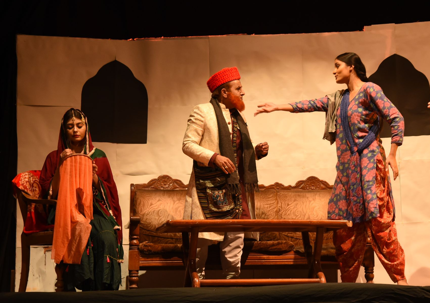 Beewiyon ka Madrasa drama staged directed by Sufiyan Khan of Jaipur