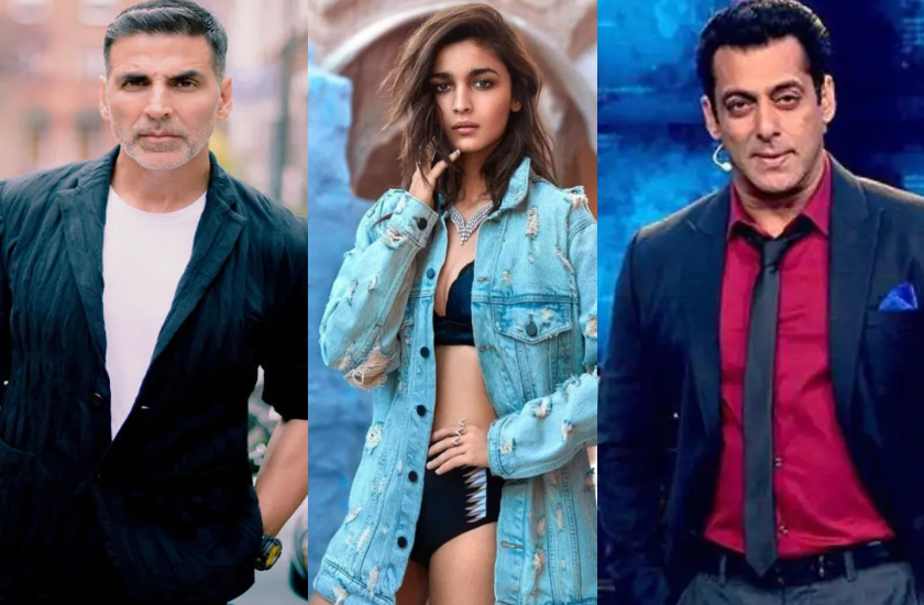 Forbes India Celebrity 100 की लिस्ट जारी, अक्षय- आलिया ने बाकी स्टार्स की करी छुट्टी, मिला ये स्थान