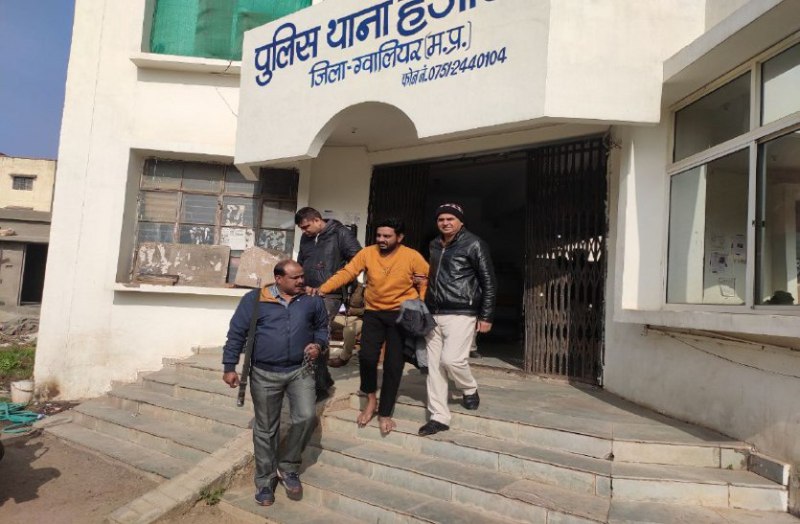 Uncle hid arms in wheat sacks