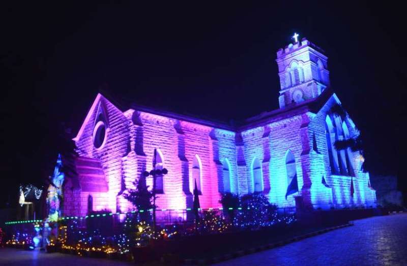 Christmas special : ब्यावर में है प्रदेश का पहला व ऐतिहासिक शूलब्रेड मेमोरियल चर्च