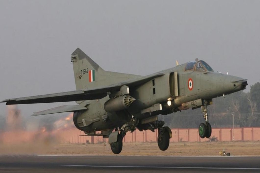 swing wingers attend MIG 27 retirement ceremony at jodhpur air base