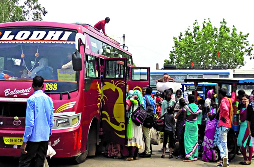 Buses that disappeared from the streets due to bus grab, movement was affected since morning