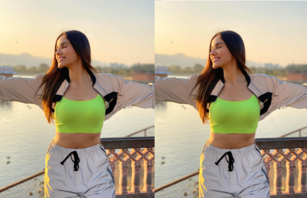 सोनाली सहगल ने जयपुर के जलमहल और आमेर फोर्ट के सामने करवाया फोटोशूट