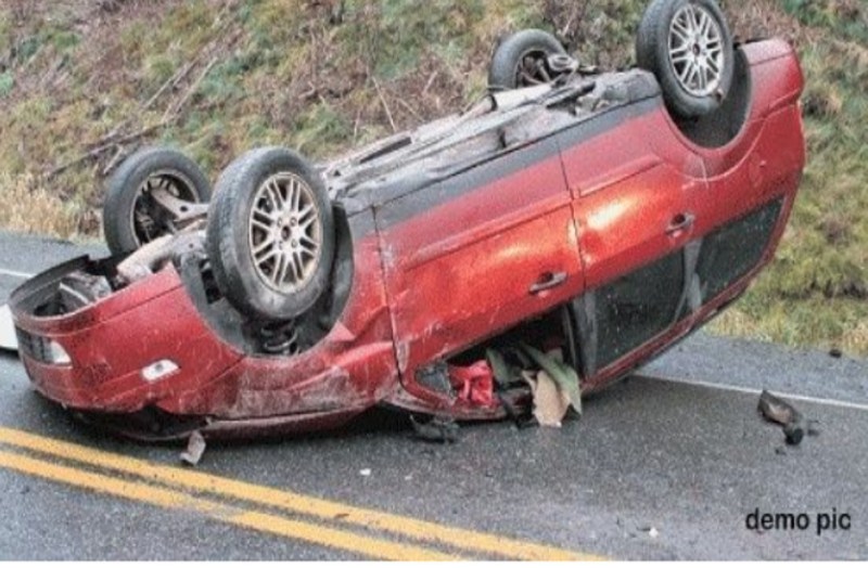 CAR ACCIDENT IN PALI : Car Overturn : One Killed in car accident