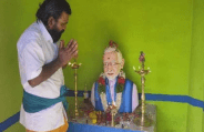 Person built PM Narendra Modi temple 