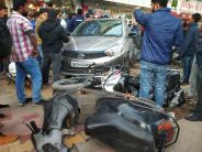 Cement factory officer trampled cars, watch video