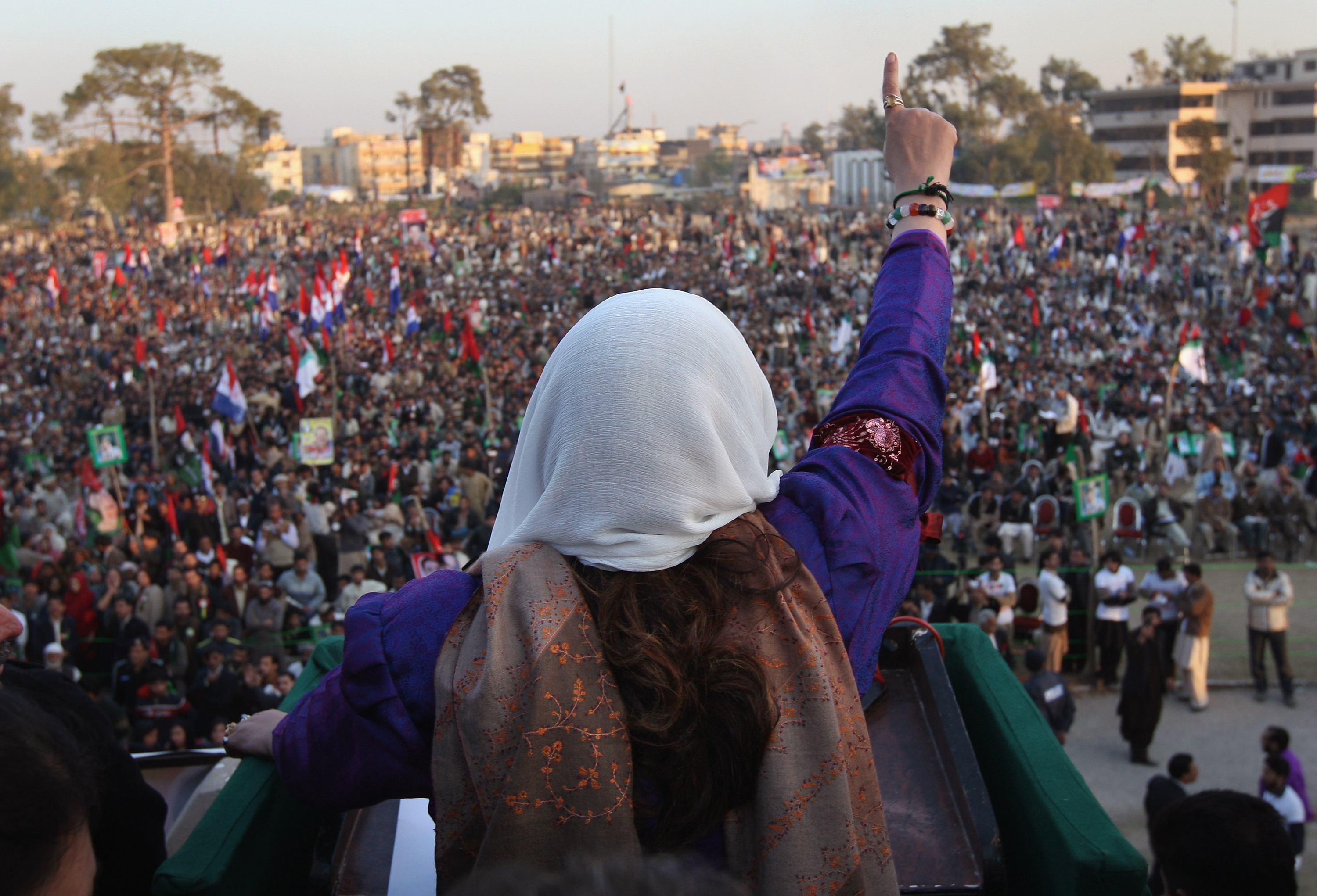 Benazir Bhutto Last rally