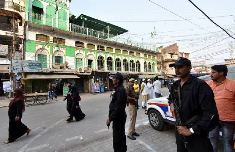 Alert in Prayagraj before prayers of juma