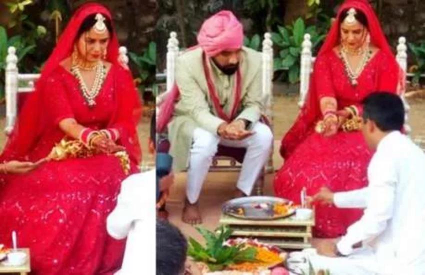 Mona Singh Marriage Photos