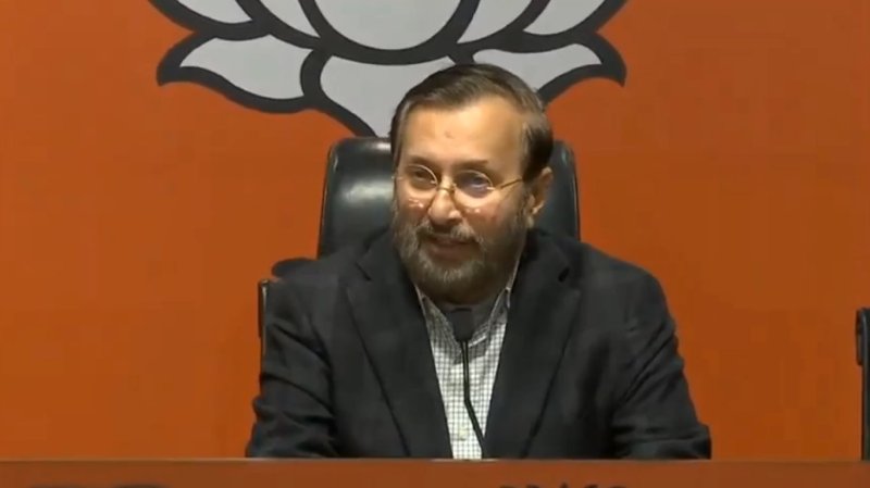 prakash javadekar bjp hq