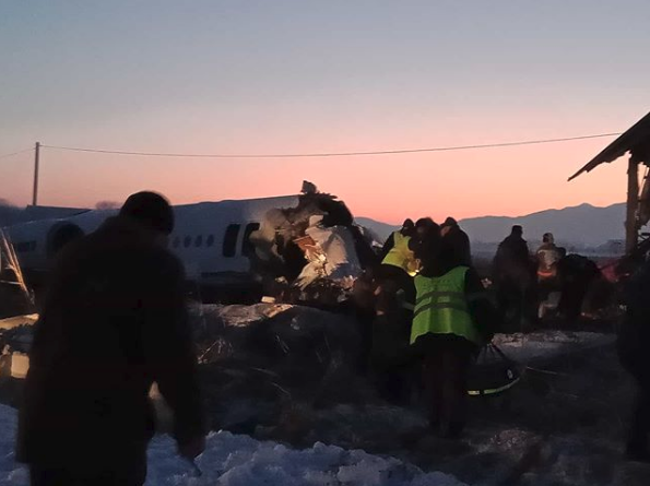Kazakhstan airplane crash 