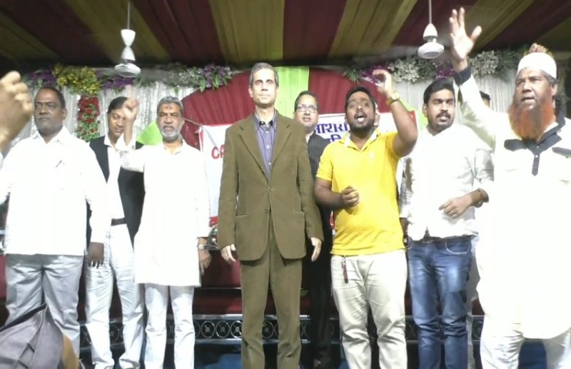 कंप्यूटर बाबा को भिवंडी में नो एंट्री,विवाद होने का डर