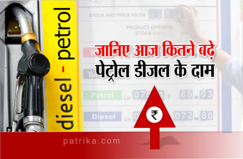 petrol diesel rate today