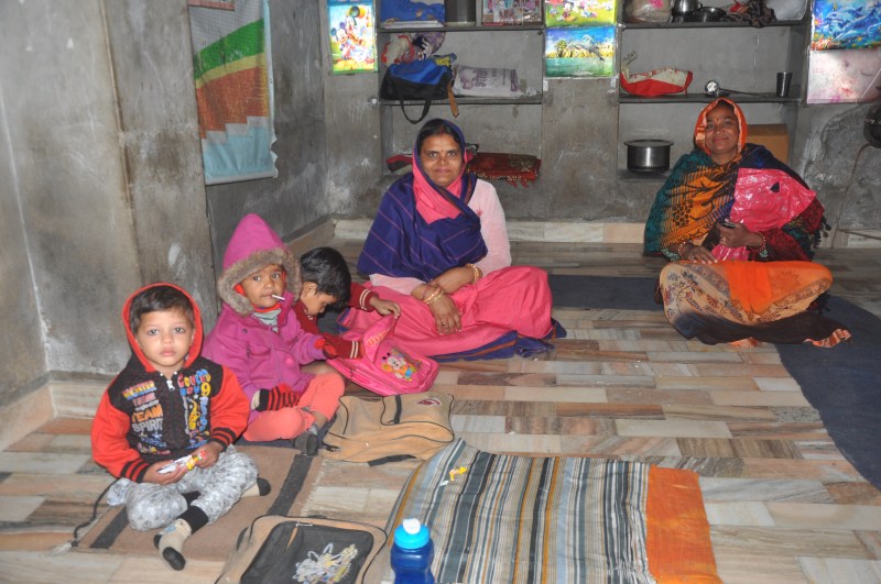 Children not reaching Anganwadis in winter