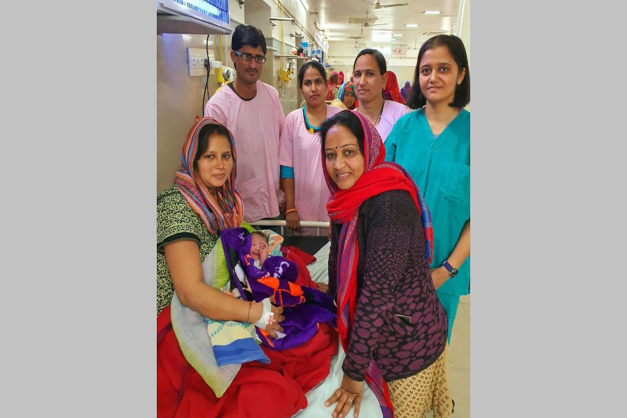 17 children born in hospitals of jodhpur on new year 2020