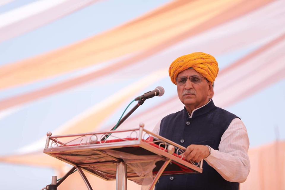 Gujarat: मुख्यमंत्री VIjay Rupani ने कहा, Congress ने अंबेडकर की घोर उपेक्षा की