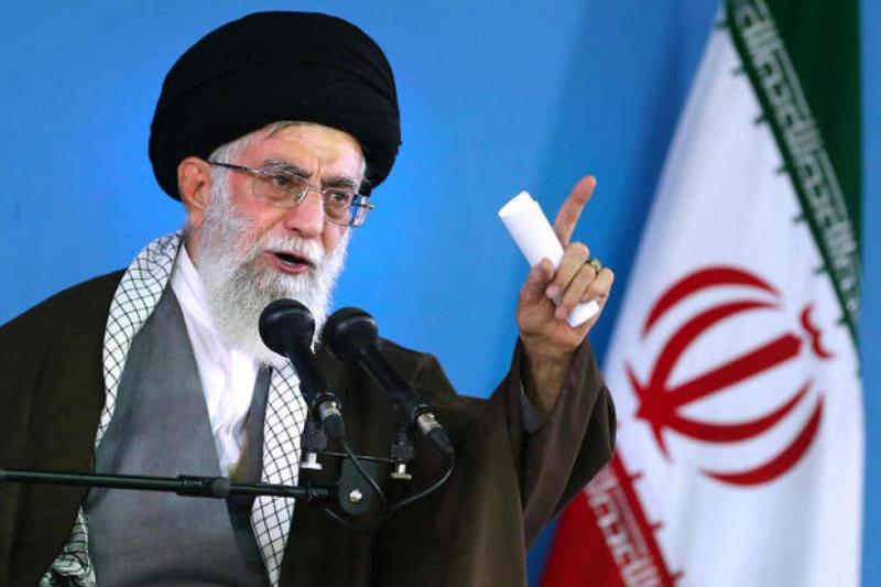 Syed Ayatollah Khamenei angry