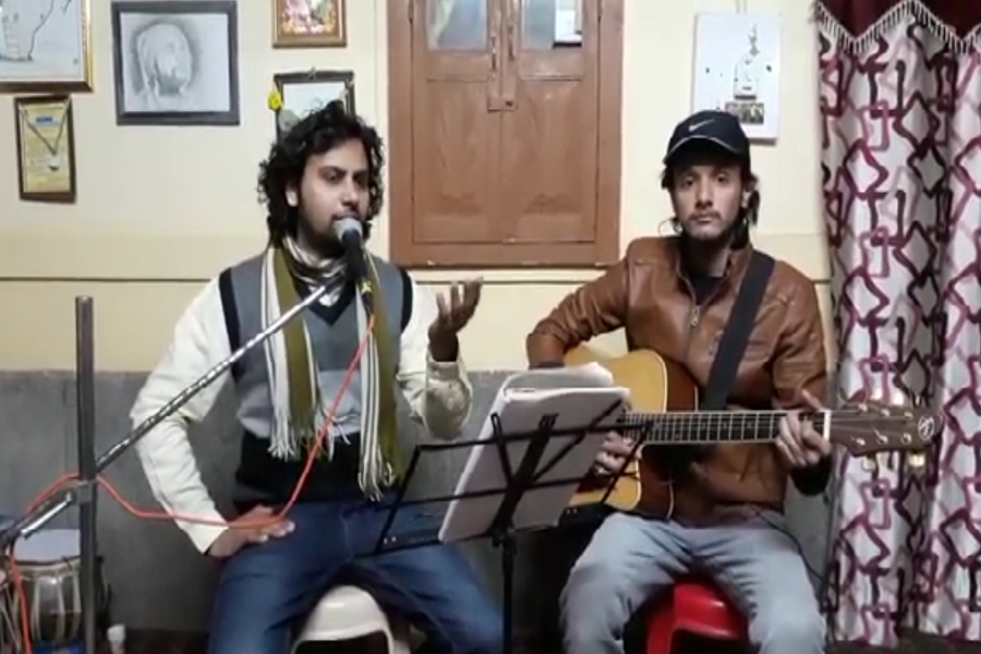singer ajay purohit latest song ai ri sakhi with guitarist yash sharma