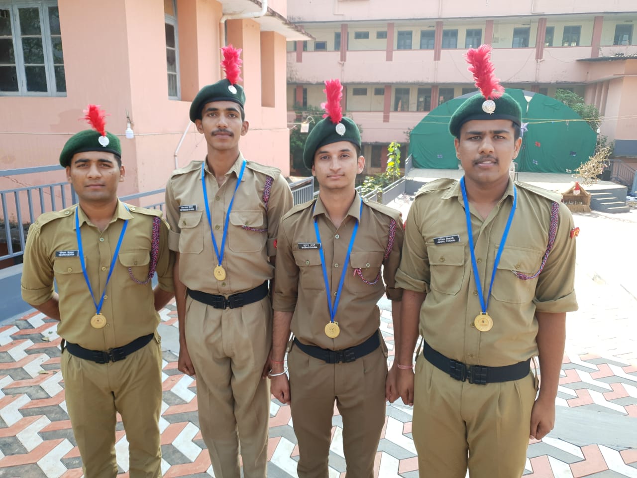 Veterinary NCC cadets won five gold medals