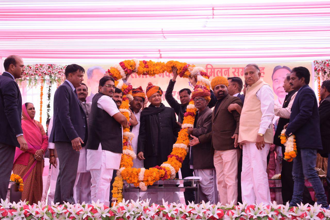 CM ashok gehlot statement on democracy and CAA