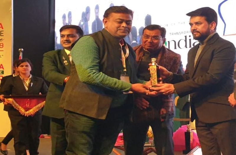 अजमेर कलक्टर विश्वमोहन को 'बेस्ट कलक्टर' का अवार्ड