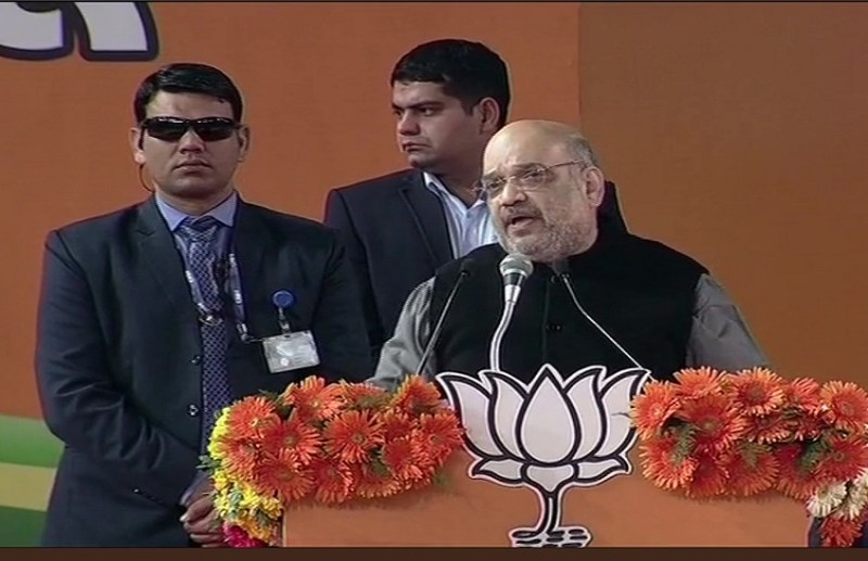 दिल्ली में BJP के बूथ सम्मेलन में अमित शाह बोले- CAA पर आप और कांग्रेस ने दंग करवाए