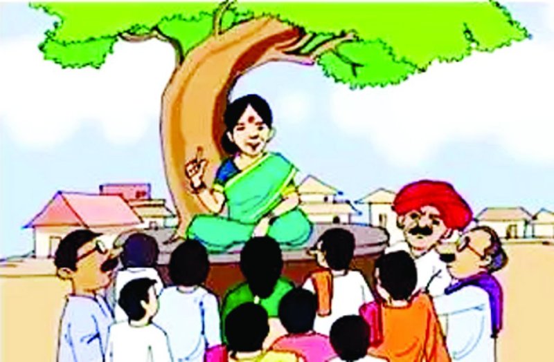 Do women have to go to Pakistan to become sarpanch?