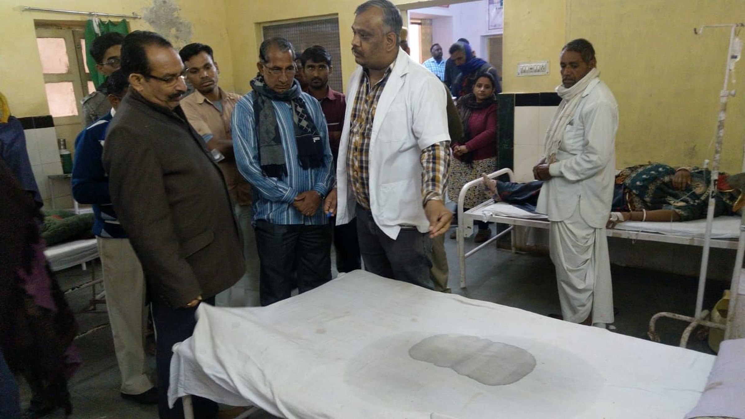 inspection of Piparcity hospital