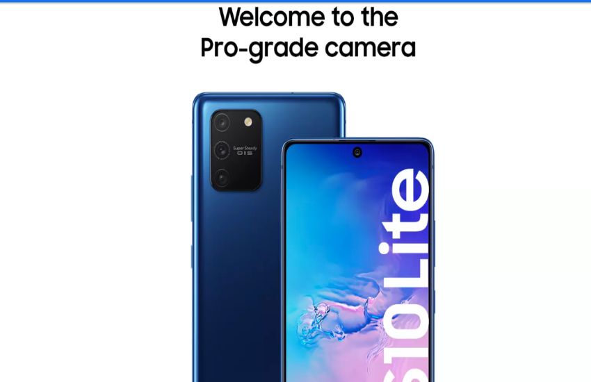 Samsung Galaxy S10 Lite Coming Soon in India check specifications