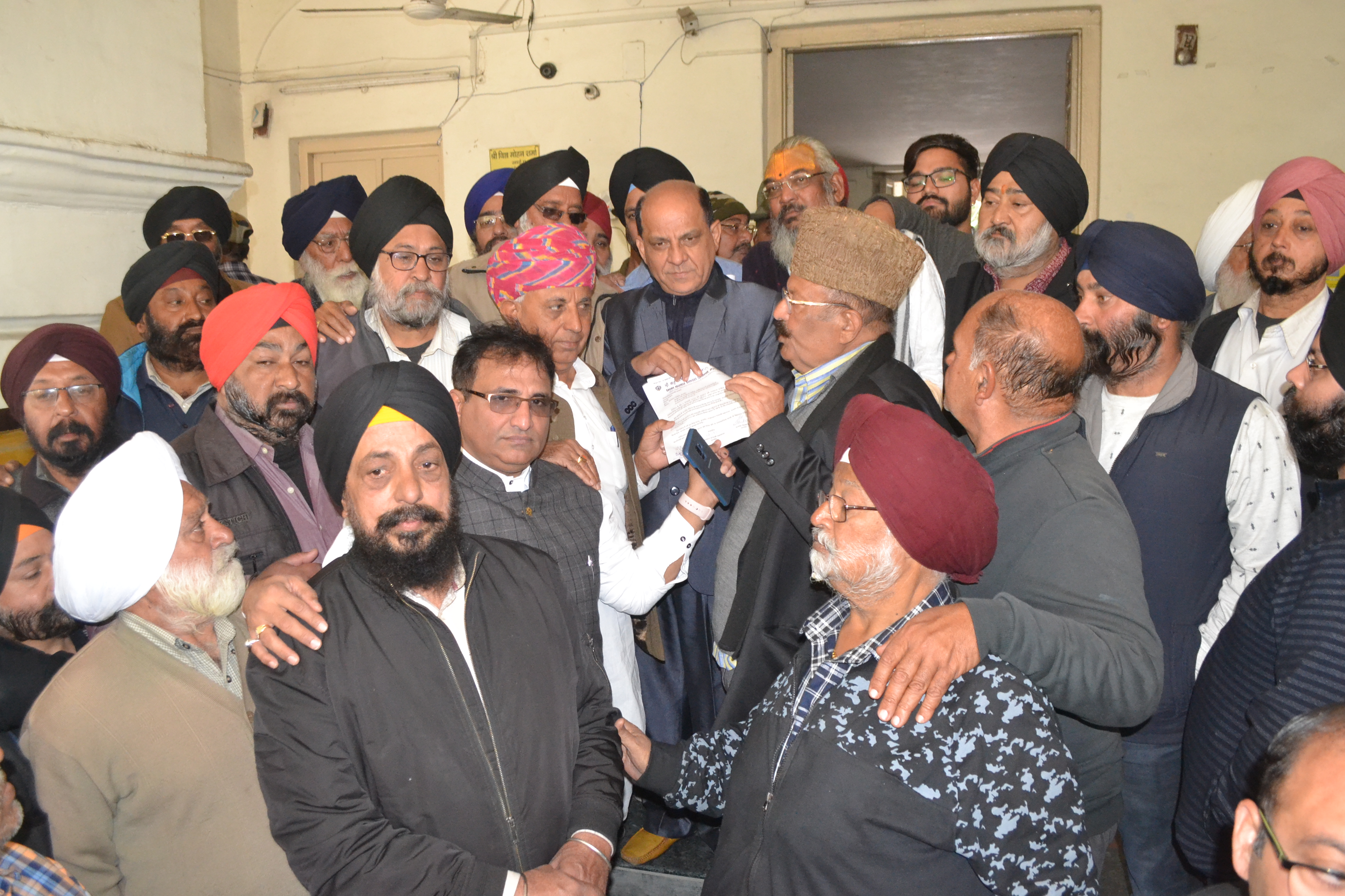 नानकाना साहब हिंसा के खिलाफ प्रदर्शन