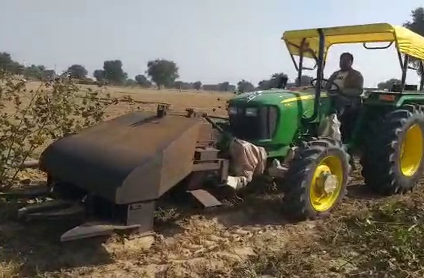 किसान ने तैयार की अनूठी मशीन