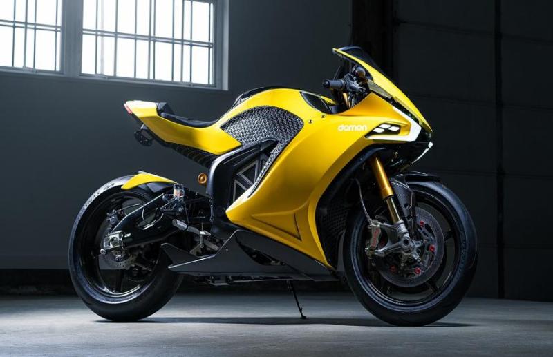 Damon Motorcycles Unveils Hypersport Electric bike