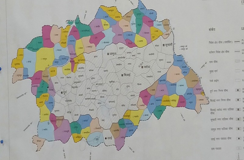 भिलाई नगर के 57 वार्डों के परिसीमन से पहले आपत्त्ति तैयार, भिलाई में 70 वार्ड बनाने की मांग