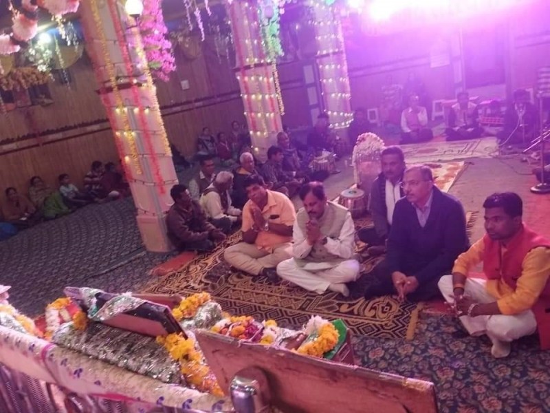 सरस्वती नदंन स्वामी महाराज भजनाश्रम में भक्तों का तांता