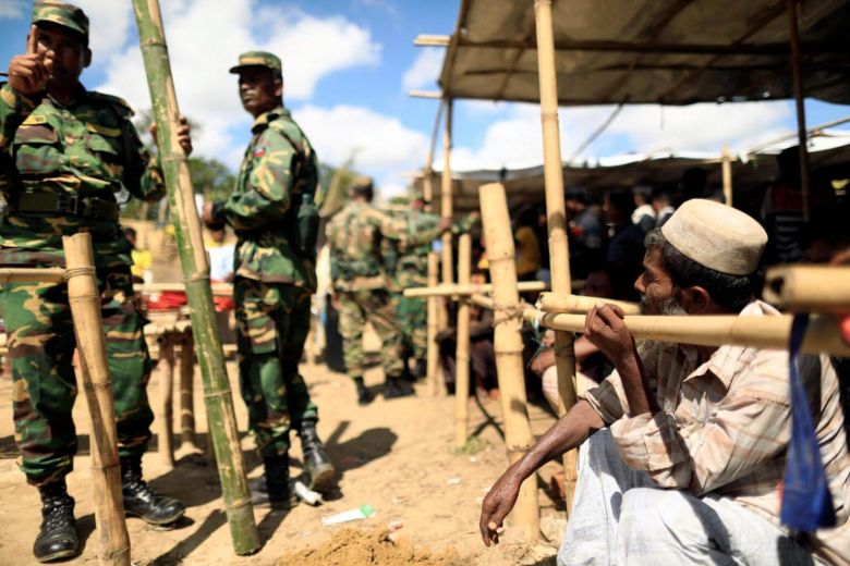 Rohingya terrorist training