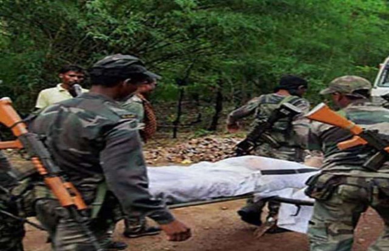 नारायणपुर में आईडी ब्लास्ट