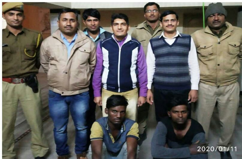 नकबजन गैंग का खुलासा, दो गिरफ्तार