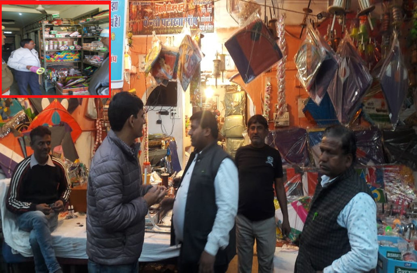 Action Team Against Chinese Manja : Chinese Manja In Jaipur
