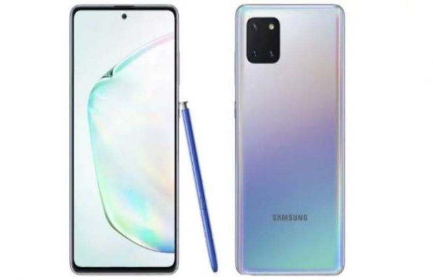 Samsung Galaxy Note 10 Lite Coming Soon in India check price