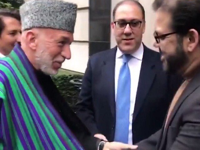 Karzai meets Nawaz Sharif