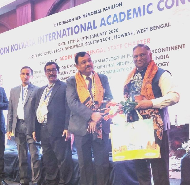 डॉ. नरपत सोलंकी को अकोनियन ऑफ द ईयर पुरस्कार