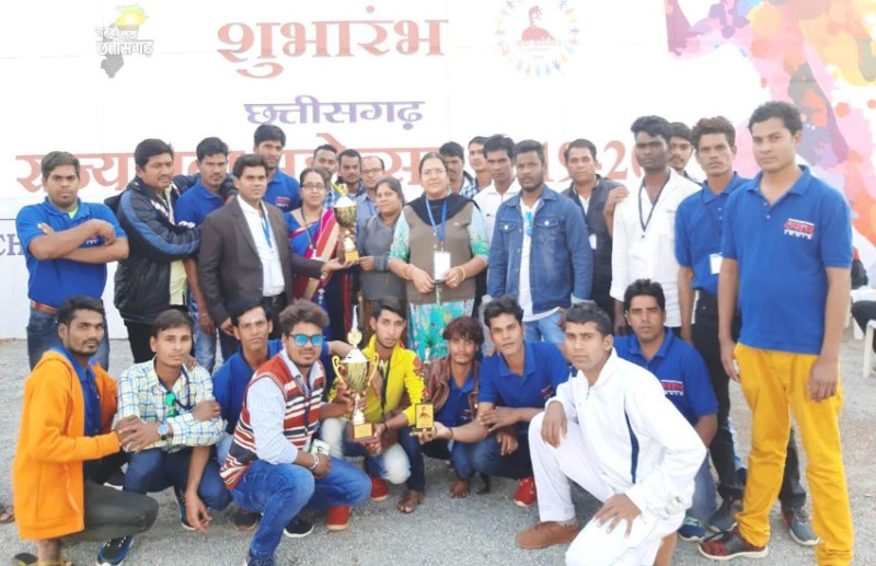 लोकनृत्य, पंथी नृत्य, गिटार, सितार और महिला खो-खो में रायपुर बना विजेता