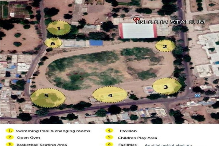 amritlal gehlot stadium will be developed as gaushala maidan jodhpur