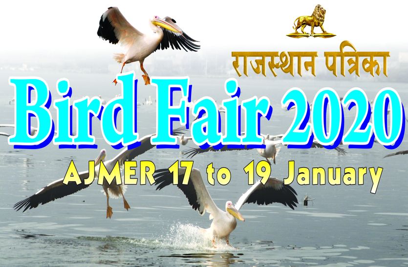 Patrika Bird Fair 2020 : अजमेर में पत्रिका बर्ड फेयर 17 जनवरी से