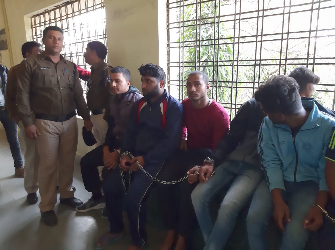 GRP presented the accused in court